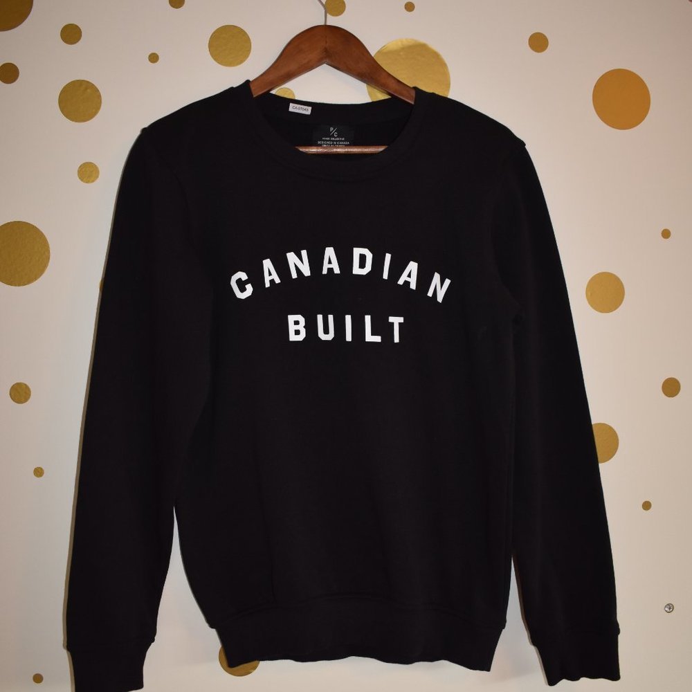 Peace Collective Canadian Built Crew Neck Sweater XS / S EUC - Picture 8 of 12